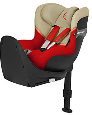 CYBEX Gold Kinder-Autositz Sirona S2 i-Size, Ab ca. 3 Monaten bis 4 Jahren, Max. 18 kg, SensorSafe kompatibel, Autumn Gold