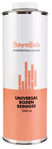 Floyal Lab Universal Bodenreiniger, für alle Böden geeignet wie z. B. Parkett, Fliesen oder Laminatboden, reinigt schonend, wirkt schmutzabweisend, Allzweckreiniger Boden, 1000 ml