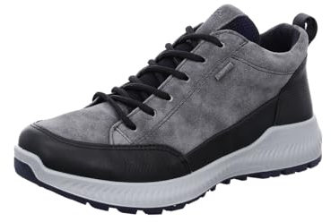 ara Damen Hiker Sneaker, SCHWARZ,Graphit/ROYAL, 38 EU Weit
