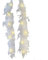 Uposao LED Federboa für Weihnachtsboa, 2M Weiß Federboa für Weihnachtsbaum Weihnachten Band Boa Streifen Flauschige Girlande Federn Schal für Damen Kinder Karneval Fasching Stola Kostüm Mottoparty