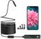 Endoscopio wireless, periscopio WiFi 1200P HD, impermeabile, tubo di scarico con 8 LED regolabili, per smartphone Android e iOS, iPhone, tablet Samsung, 5 m