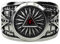 PikaLF Freimaurer Ring für Männer, Kristalldreieck Freimaurer Ring, Freimaurer Symbol Freimaurer Ringe, Hip Hop Biker Ring, Religiöser Amulett Ring, Punk Freimaurer Schmuck (20.6, Silber)