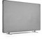 kwmobile Housse écran TV Compatible avec 85 TV - Protection d'écran télévision - Gris Clair