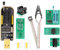XTVTX SOIC8 SOP8 Test Clip, CH341B, 1,8V-Wandler, SOP8 auf DIP8 Einbrennsockel für EEPROM 25CXX / 24CXX + CH341A 24 25 Serie, USB, für Windows, macOS, Linux, Personal Computer, Laptop