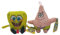 Grupo Moya Packung mit 2 Plüschtieren: SpongeBob Schwammkopf + Patrick, 20 cm