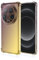 Topme Phone Case for Xiaomi MI 14 Ultra (6.73 Inches), Soft TPU Silicone Transparent Color Gradient Mobile Phone Case - Black Gold