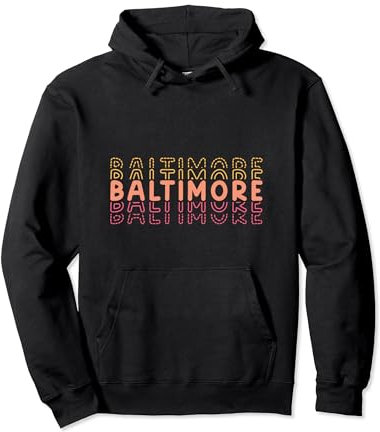 Baltimore (Maryland) Sweat à Capuche