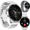 FOREVER Smartwatch Grand 2 SW-710 - Montre Connectée Bluetooth 5.0, Écran TFT 1,45, IP67, Cardiofréquencemètre, Podomètre, Contrôle de la Musique, Notifications, Sport, Fitness, Homme Femme