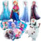 Frozen Luftballons Geburtstag Deko Mädchen- Elsa Geburtstagsdeko Ballons Geburtstag Folienballon Happy Birthday Ballon Partyzubehör für Kindergeburtstag Theme Party Luftballon Supplies Deko
