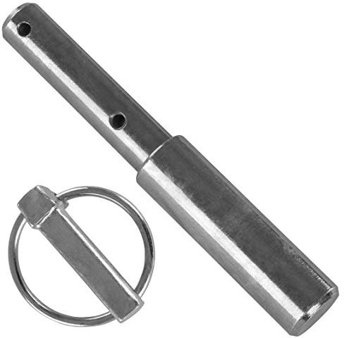 1x Oberlenker Stufenbolzen | Kat 1-2 | 50 mm & 100 mm Nutzlänge & 1x Klappsplint | 11x42 mm | Bolzen | Kategorie | Oberlenker | Frontlader | Dreipunktaufnahme | 3-Punkt | Traktor | Trecker
