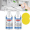 Air Conditioner Coil Cleaner Foam,Air Conditioner Cleaner,Air Conditioner Decontamination Foam Cleaner,No Rinse Coil Cleaner,Multi-purpose Household Air Conditioner Cleaner Foam Spray Coil (2)
