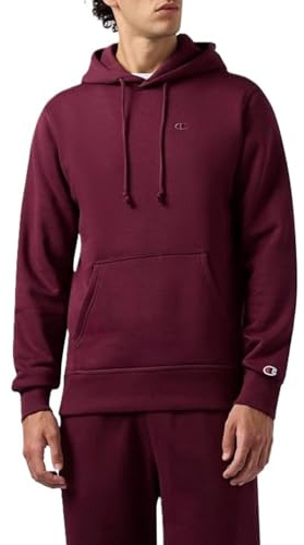 Champion Legacy Herren Kapuzen-Sweatshirt, M, Rot, rot, M