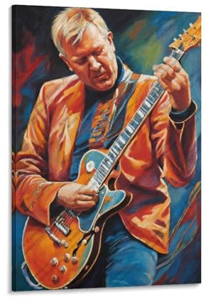 Poster, Motiv: berühmter Gitarrist Alex_Lifeson (2) für Jugendzimmer, Jungen, Zimmer, Wandkunst, Leinwanddruck, 60 x 90 cm