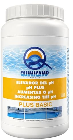 Incrementador de pH, Regulador de pH, Adicionador de PH, Apto para incrementar el pH del Agua de la Piscina, Fabricado en España, Forma del Producto Granular, Contiene 2 Kg