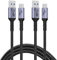 SUMPK Android Auto USB C Cable [2m 2Packs], 10Gbps Data Transfer USB A to USB C Cord Compatible with Car Play, Car Charger, iPhone 16/15, Samsung Galaxy