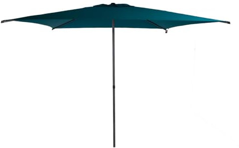 Evelekt AS Parasol OSLO 2,5 x 2,5 m, azul océano, azul, 293 x 140 cm