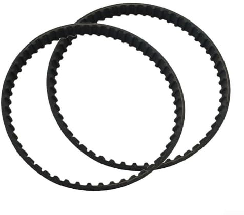 Cinghie di trasmissione efficienti di ricambio per levigatrici Black and Decker, confezione da 2, modello 110XL031 (12 mm)