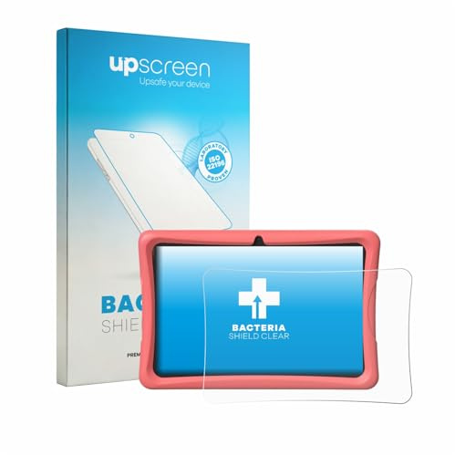 upscreen Antibakterielle Schutzfolie für Tabwee K10 Klare Displayschutz-Folie