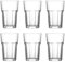 OSMA Werm GmbH Trinkglas Cocktailglas Caipirinha Glas Transparent oder Farbig sortiert 300 ml, Farbe:Transparent, Stückzahl:6 Stück