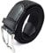 Glamexx24 Unisex Elastischer Stoffgürtel Geflochtener Stretchgürtel Dehnbarer Gürtel für Damen und Herren, Schwarz, 155cm