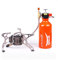BRS-8 Multi Fuel Outdoor Kocher - Tragbarer Kerosinkocher mit faltbaren Gasbrennern für Camping und Picknick Kochen