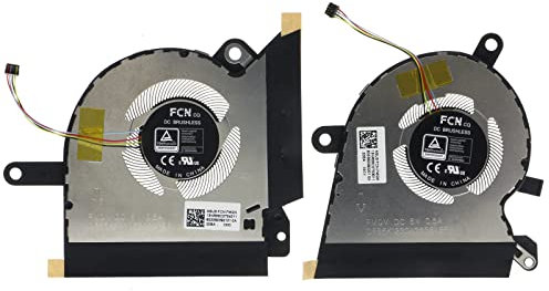 CPU & GPU Cooling Fan for ASUS ROG Flow X13 GV301QC GV301QE GV301QH FMQM 13NR06C0T03011 FMQN 13NR06C0T04011