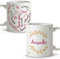 LolaPix Taza con Frases para el Día de la Madre - Personalizada, Regalos Originales, Varios Diseños, Heart Mom - Cerámica 330ml