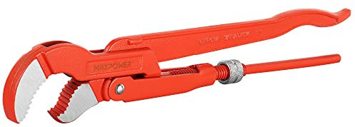 MaxPower Clé à Griffe en S Clé Serre-Tubes 330mm Clé à pipe Réglage Rapide STILLSON