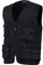 WORK IDEA Herren Outdoor-Arbeitsweste Multi-Pocket-Angelweste Lichtfeldweste Tarnweste Sommer-Multifunktionsweste atmungsaktive Angelweste…
