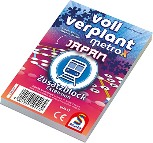 Schmidt Voll verplant, Zusatzblock Japan: Familienspiele Klein & Fein