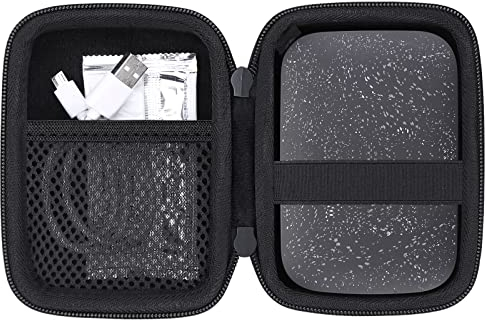 co2CREA Hart Reiseschutzhülle Etui Tasche für HP Sprocket Portable 5x7.6 cm Sofortbilddrucker Mobiler Tragbarer Fotodrucker,Nur hülle