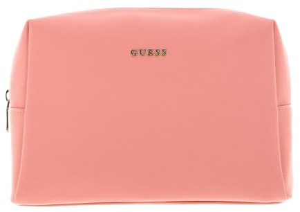 GUESS Trousse de Toilette Top Zip Cosmetic Bag Pale Rose