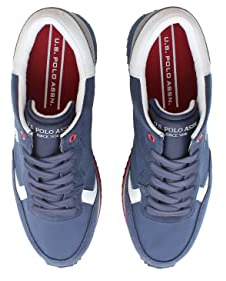 U.S. Polo Assn. - Sneaker aus Suede für männlich (EU 45)