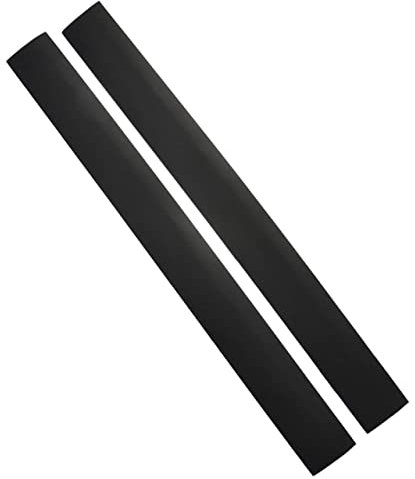 Angoily 2pcs Silicone Gap Strip Heat Resistant Kitchen Gap Filler Fit Stove Counter Cover Easy to Install Antifouling Strip