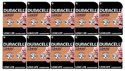 20X Duracell CR 2450 Lithium (10 Blister Da 2 Batterie) 20 Pile