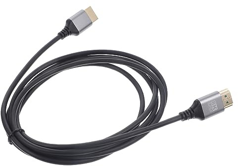 ibasenice 2m Ultra HD Cable Video Cables for Computer Monitor Laptop Projector Male to Male Monitor Accessory