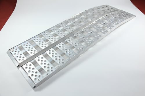 The Ramp People Verladerampe Paar 3m 1000kg Kapazität Alu Auffahrrampe für anhänger Laderampe