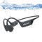 BZOJIFO Swimming Headphones, IPX8 Waterproof Earbuds for Swimming 32GB Swimming MP3 Player Wireless Bluetooth 5.4 in-Ear Waterproof Headset 18H Playing time with Mic for Swimming (Black-Gray)