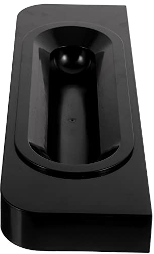 Ice Cream Machine Drip Tray Large Capacity Black Plastic Replacement Part