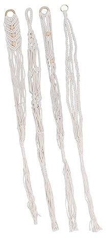 HAKIDZEL Bolsa De Red para Plantas 4 Uds Maceta para Flores Red para Colgar Bolsa De Red para Macetas