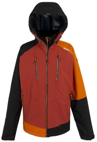 Regatta Sacramento X 3 in 1 Jacke Wanderjacke/Funktionsjacke Herren mit Kapuze, Größe:3XL, Farbe:Orange