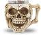 BAYINBROOK Tasse Viking en Acier Inoxydable, Tasse Mug Gobelet Médiévale de Différents Styles, Tête de Mort Tasse pour Café Bière Boisson etc, pour Hommes Femmes (H)
