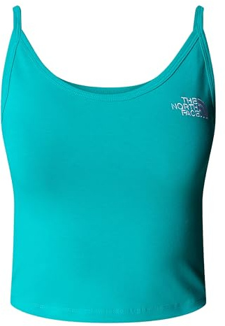 The North Face Women's Slim Crop Tanktop, Vistula Blue, L