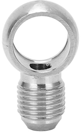 Akozon M16 Metric to AN6 Male Banjo Oil Hose Fitting - Universal Stainless Steel Adapter for Fuel and Oil Lines