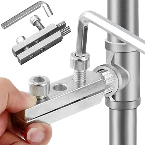 Rohrabzieher Werkzeug, 4/6 Multifunktionaler Rohrabzieher | Nagelzieher für Expansion Einfädeln Sanitär, Haushaltssprinkler Wasserleitung, Heizung, Dusche