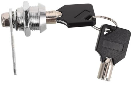 Sewroro Hebelschloss Mit Schlüssel Aus Zinklegierung Für Briefkasten Schränke Werkzeugkästen Für Büro Zuhause Wohnmobil Möbelbeschläge