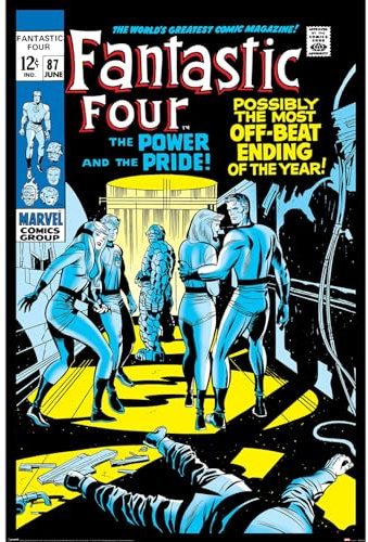 Pyramid International Fantastic Four (Power & Pride) Maxi-Poster, lose gerahmt, 61 x 91 cm, Einheitsgröße