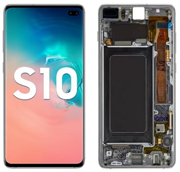 Dacein OLED Display für Samsung Galaxy S10, Ersatz Display mit Rahmen, Touchscreen Digitizer, inkl. Werkzeugset, 12 Monate Garantie