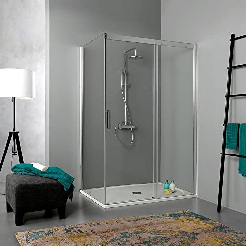 Box doccia 120x80 scorrevole con lato fisso a sinistra Dream