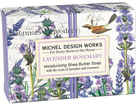 Michel Design Works Sheabutterseife, 130 ml, Lavendel-Rosmarin, 130 ml